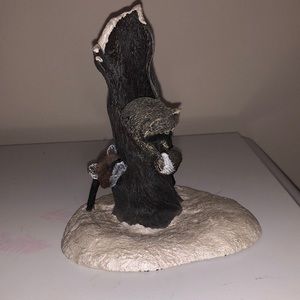 Vintage 1984 Charles Earnhardt Raccoon/Fox Figurine